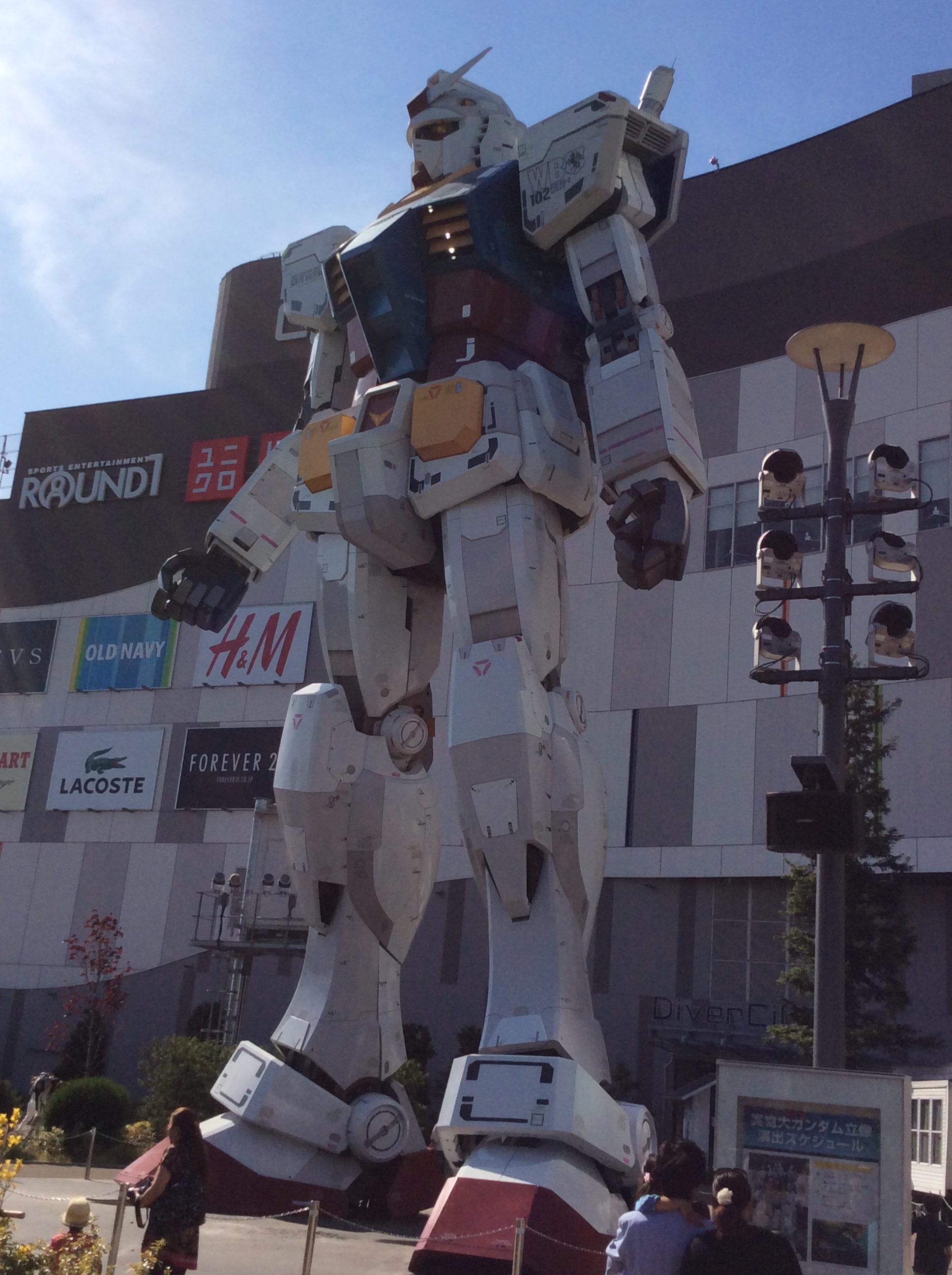 お台場のガンダムフロントに行ってきた ぶっちゃけショボかった Eitaro Ninja