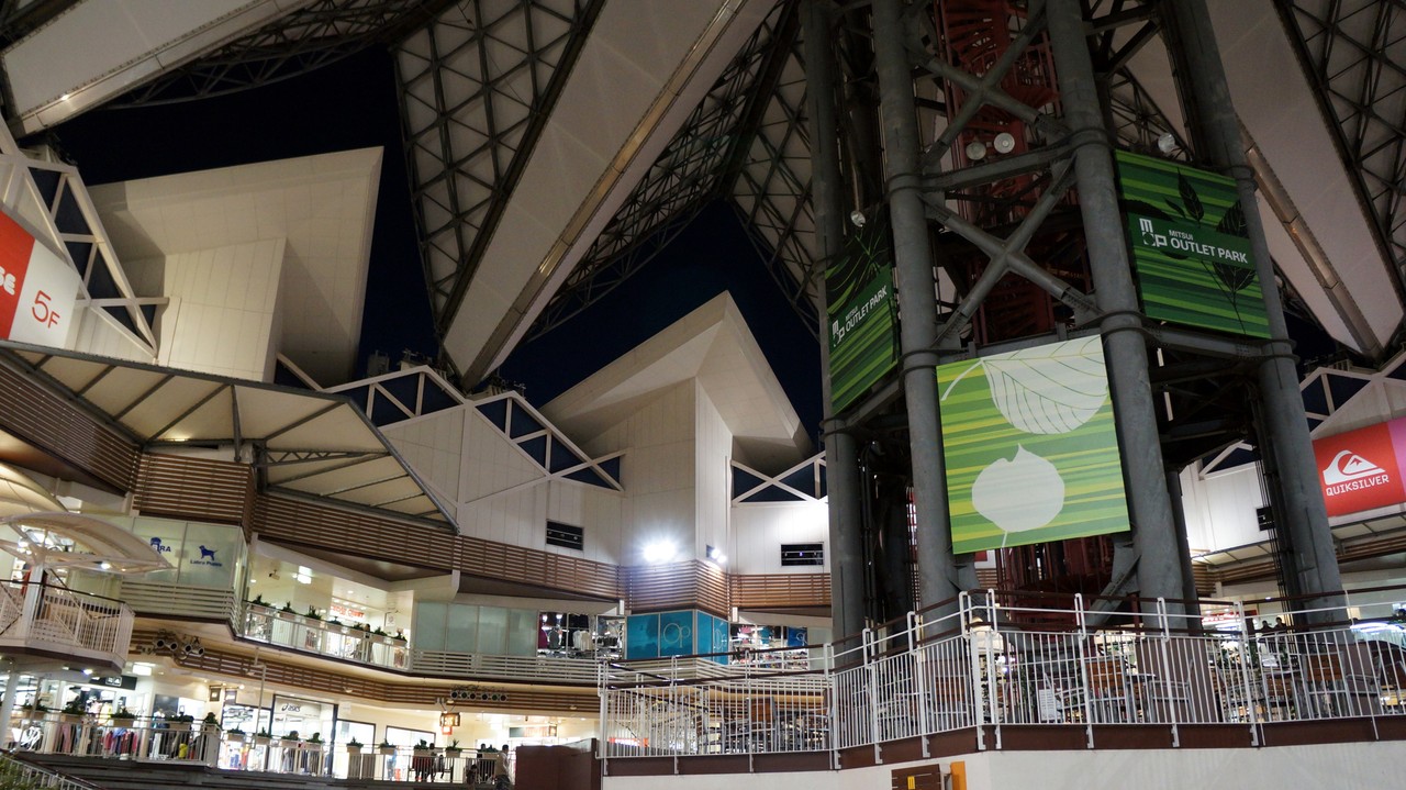 三井アウトレットパーク大阪鶴見にいってみた 帰りは雪で涙目 Eitaro Ninja