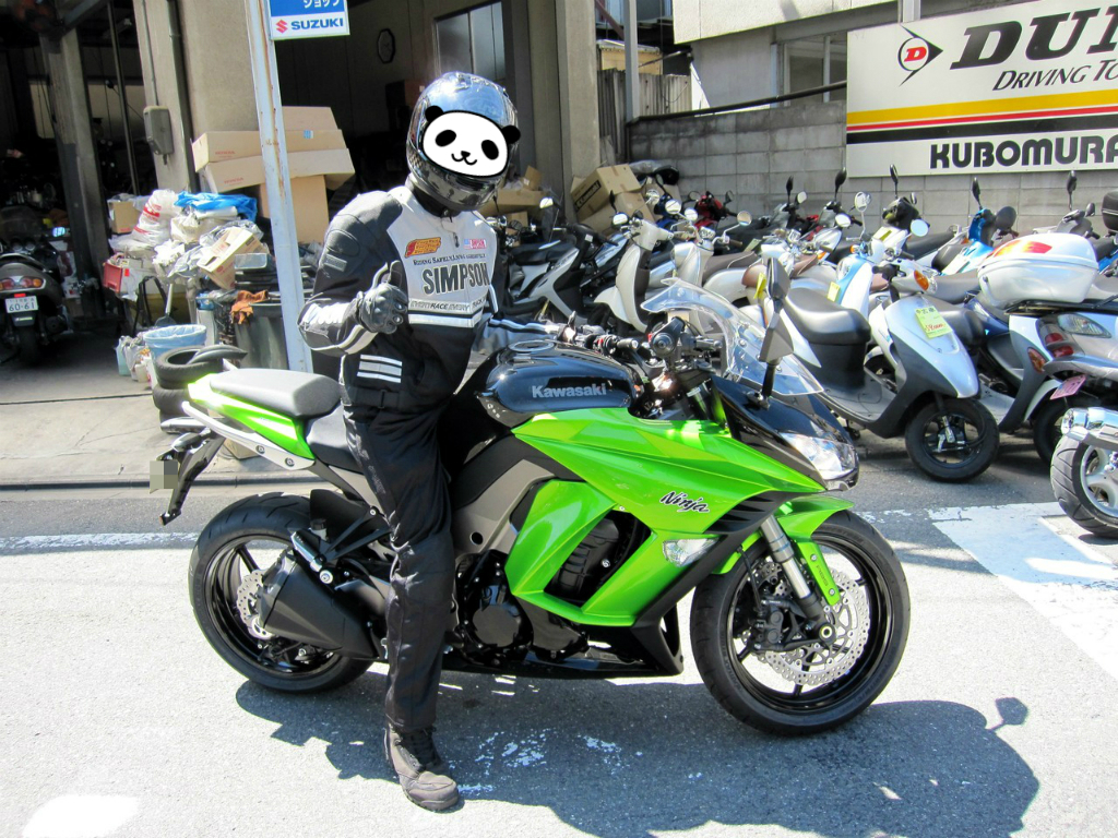 常に真摯にバイクと向き合う 勝間和代dis Eitaro Ninja