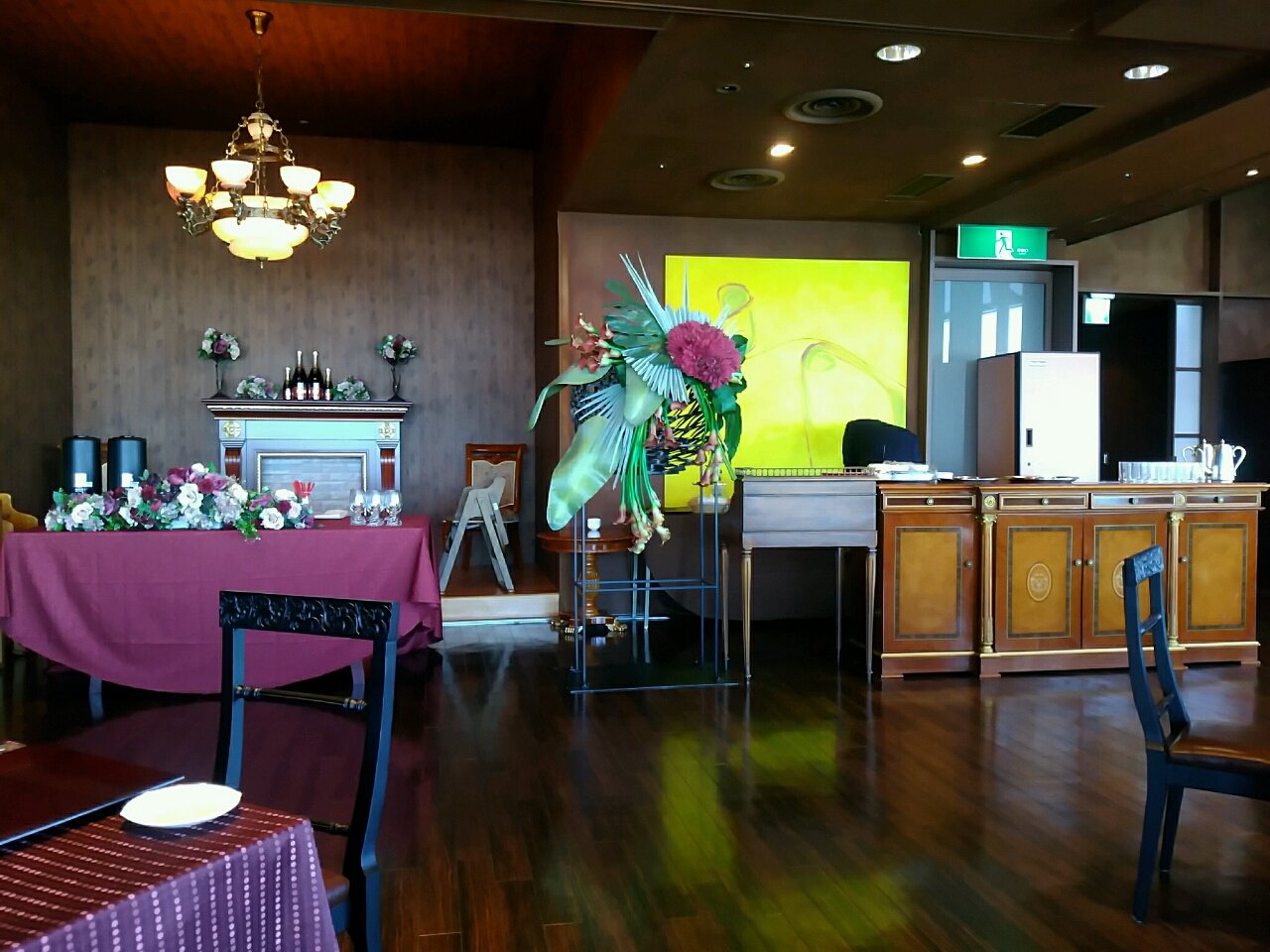 地上49階の眺めの良い結婚式場併設レストランで 本日のパスタランチ 大阪市住之江区南港北 咲洲コスモタワー 大阪府咲洲庁舎 49階 モンジュイック Eitiの主に和歌山関西食べ歩き