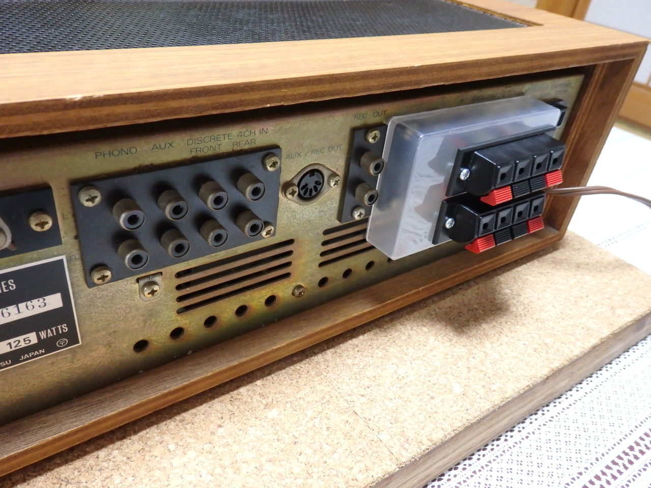 YAMAHA CS-70のスピーカー端子を使いやすくする YAMAHA CS-70のスピーカー端子を使いやすくする : BRZで快適生活
