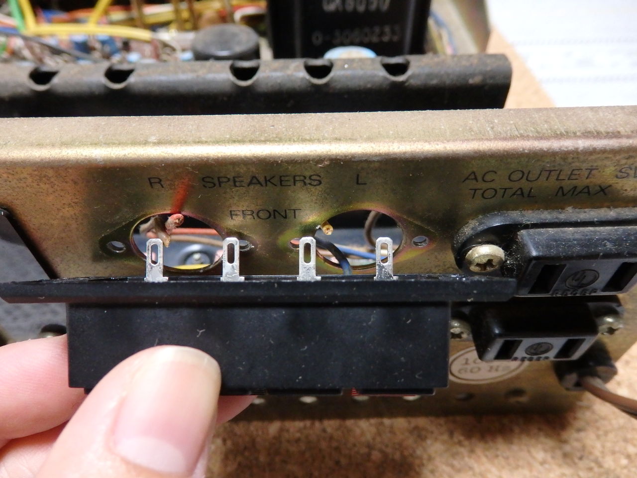 YAMAHA CS-70のスピーカー端子を使いやすくする YAMAHA CS-70のスピーカー端子を使いやすくする : BRZで快適生活