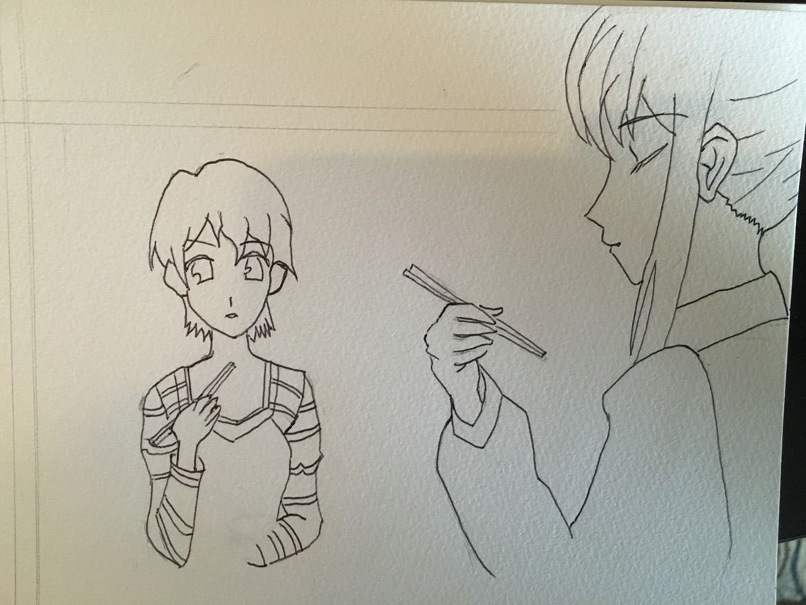 アニメのシーンの模写 絵上手くなりたい虫 アニメのシーンの模写 絵上手くなりたい虫