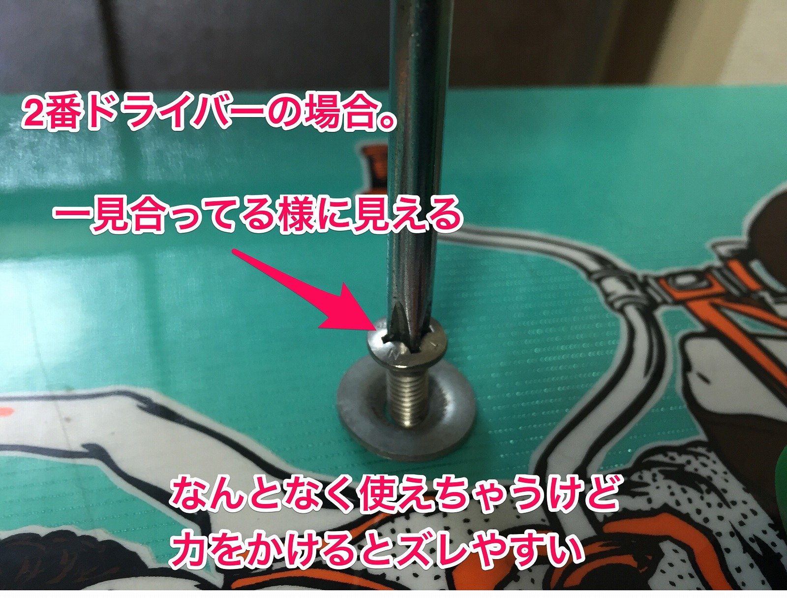 ビンディング固定用のネジは必ず3番のドライバーで ブロック屋ほろさんのblog ビンディング固定用のネジは必ず3番のドライバーで ブロック屋ほろさんのblog