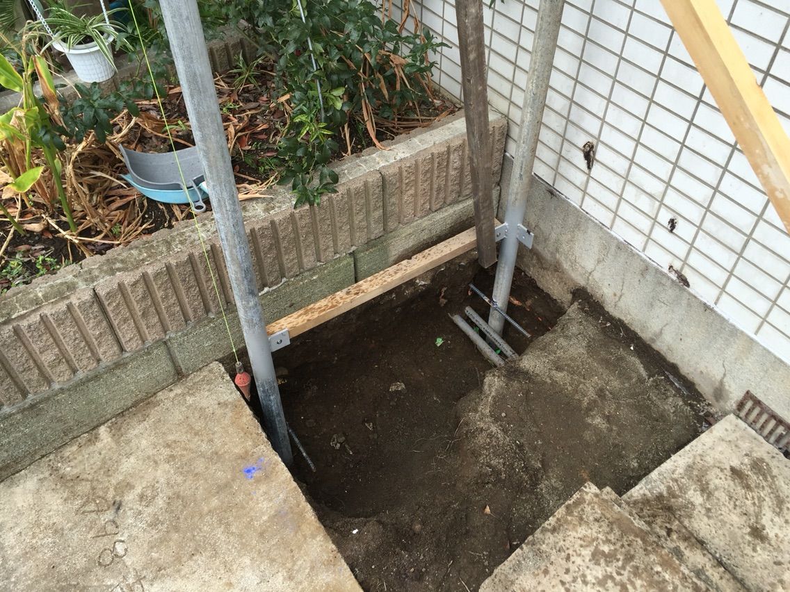 長いものを立てかけて収納する倉庫をdiyしてみた ブロック屋ほろさんのblog 長いものを立てかけて収納する倉庫をdiyしてみた ブロック屋ほろさんのblog