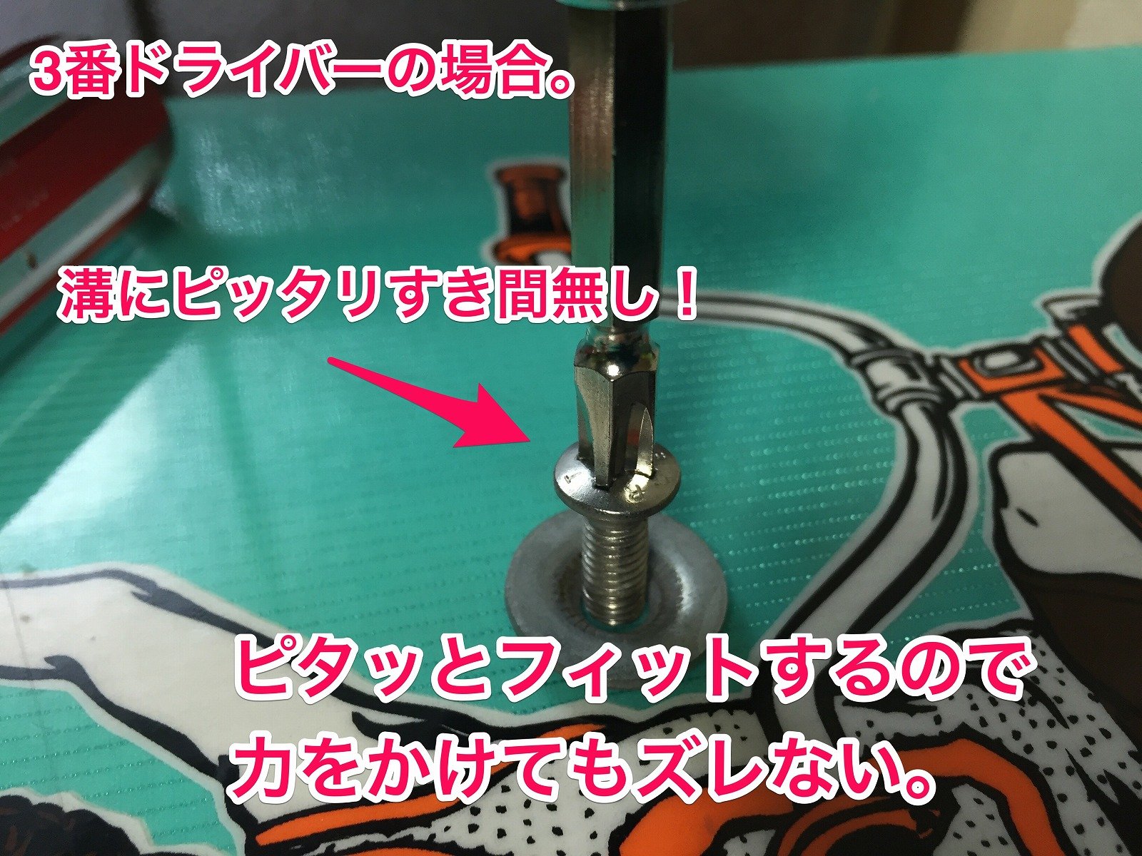 ビンディング固定用のネジは必ず3番のドライバーで ブロック屋ほろさんのblog ビンディング固定用のネジは必ず3番のドライバーで ブロック屋ほろさんのblog