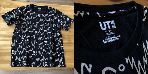 ケミカルブラザーズ ユニクロ Tシャツ L