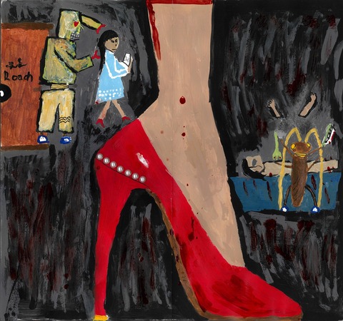 12.赤いハイヒール