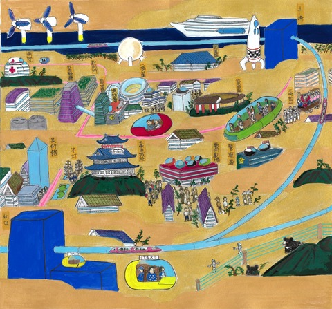 13.羽後國図屏風2027