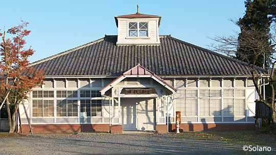 秩父鉄道・秩父駅、移築された木造駅舎