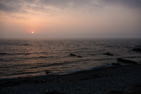 130522「夕日」石川県珠洲市真浦町103