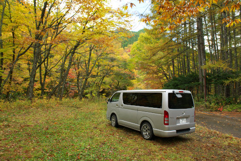 121024岐阜・六厩林道の紅葉074