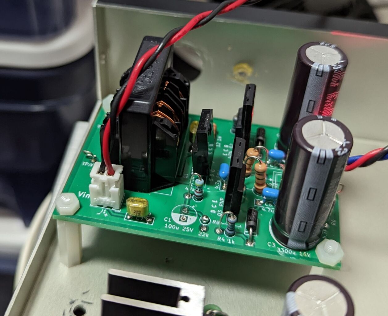 トランジスタ式ミニワッターの仮想グランド電源 : 電子工作実験室