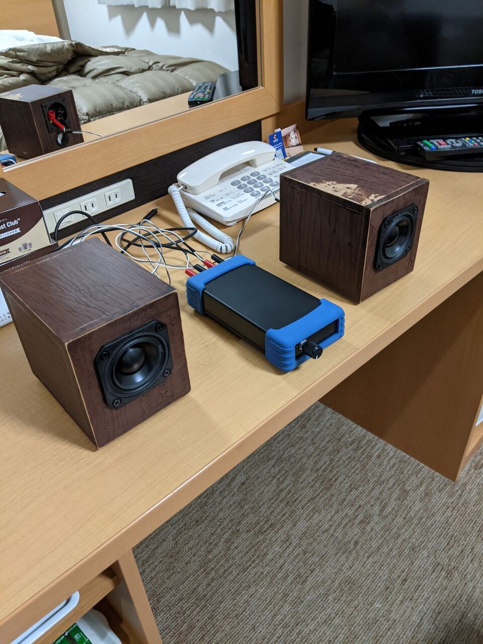 持ち運びできるパワーアンプ : 電子工作実験室