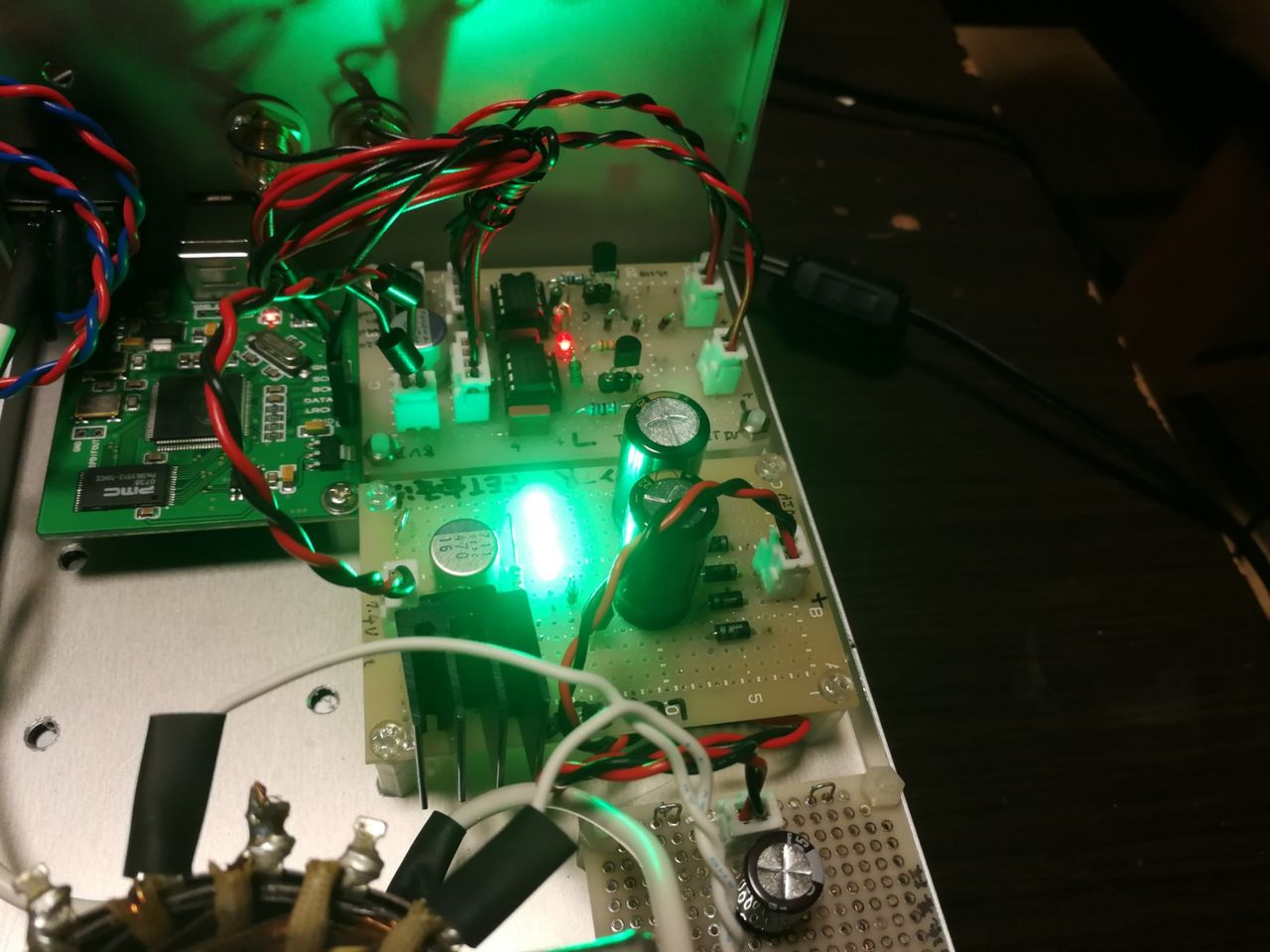 Prost式LED電源とLM 317電源聞き比べ : 電子工作実験室