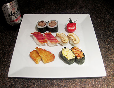 English Breakfast Sushi