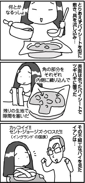 $4コマ漫画 - 英国紳士と国際結婚@ロンドン