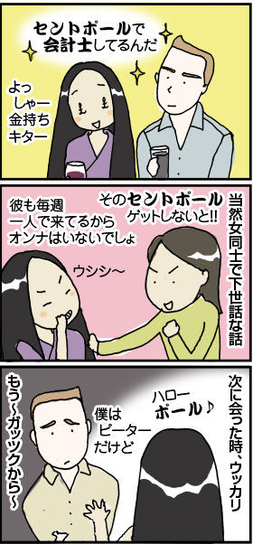 $4コマ漫画 - 英国紳士と国際結婚@ロンドン