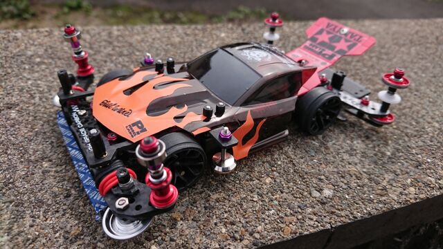 ミニ四駆】染めたラウディーブルを完成させた～ : サブカル”ダディ