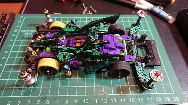 ミニ四駆】サブ機は君に決めた！軽量MSフレキ製作➁ピボット実戦