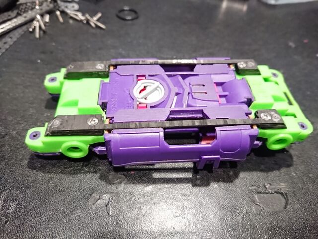 ミニ四駆】MSフレキ ミニ四駆】MSフレキの橋渡しに挑戦！④初