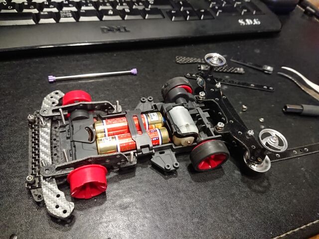 ミニ四駆】VZ新ギミック開発・センター提灯エックス