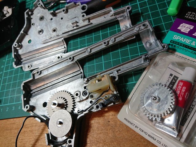 俺のM4・BAD556計⑬】再度メカボックスを開く、理由