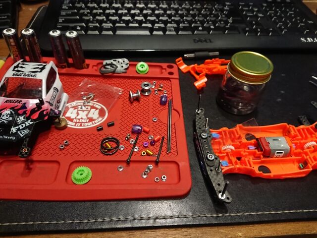 ミニ四駆】ハイブリッドタイヤのテスト走行結果。 : サブカル”ダディ