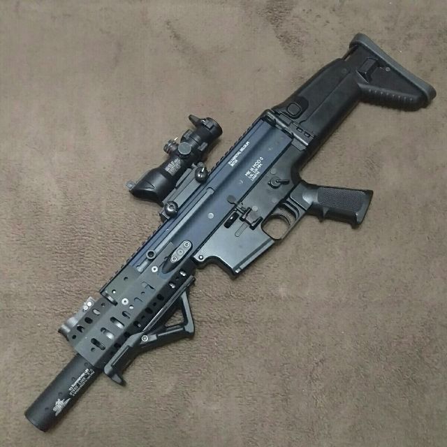 SCAR-L 限定ペイントカスタム SCAR-L】SCAR-Lの塗装!外装完成! : サブカル”ダディ”ガッテム日記