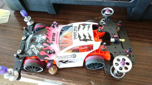 ミニ四駆】ハイブリッドタイヤのテスト走行結果。 : サブカル”ダディ