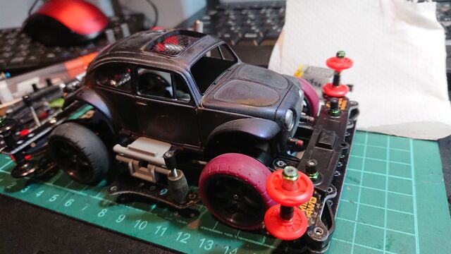 ミニ四駆 arシャーシ アドバンス仕様 ミニ四駆GTアドバンス スターターパックARスピードタイプ(エアロ