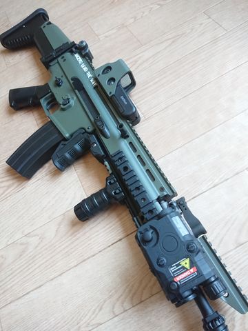 SCAR-L 限定ペイントカスタム SCAR-L】SCAR-Lの塗装!外装完成! : サブカル”ダディ”ガッテム日記