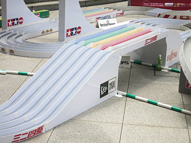 ミニ四駆　コース　スロープセクション③ ヨドバシ.com - タミヤ TAMIYA 69570 [ミニ四駆コース Jr