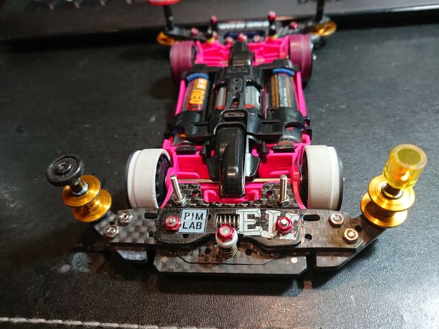 ミニ四駆 MAシャーシ　完成品　フルギミック　ATスラダン ミニ四駆】ガチMAシャーシ⑳MA専用スライドダンパー : サブカル”ダディ