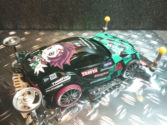 ミニ四駆 鬼滅のスープラ 竈門炭治郎号完成 サブカル ダディ ガッテム日記