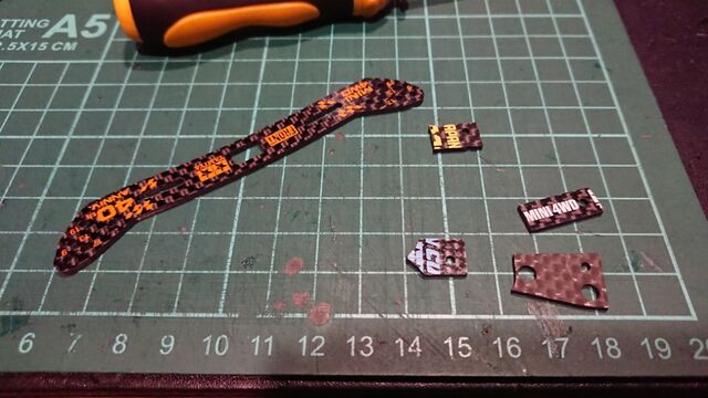 ミニ四駆】サブ機は君に決めた！軽量MSフレキ製作③ダブルバネ