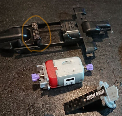 ミニ四駆】ガチMAシャーシ③Don't move the motor.2 : サブカル