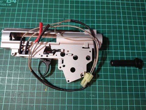 SIG552の進化！】②ハイレスポンスメカボックスを組む