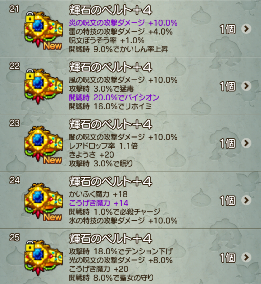 自分的 輝石のベルト 戦神のベルトコレクション２０１６冬 燃エル男のｄｑｘブログ