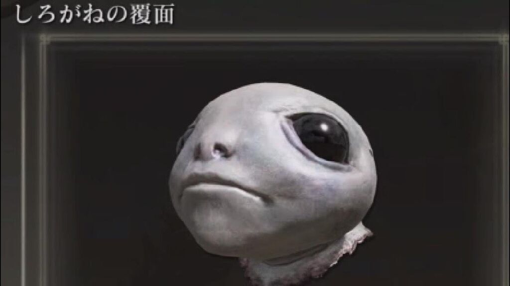 エルデンリング　しろがね人　コスプレ　オーダーメイド　マスクのみ エルデンリング しろがね人 コスプレ オーダーメイド マスクのみ