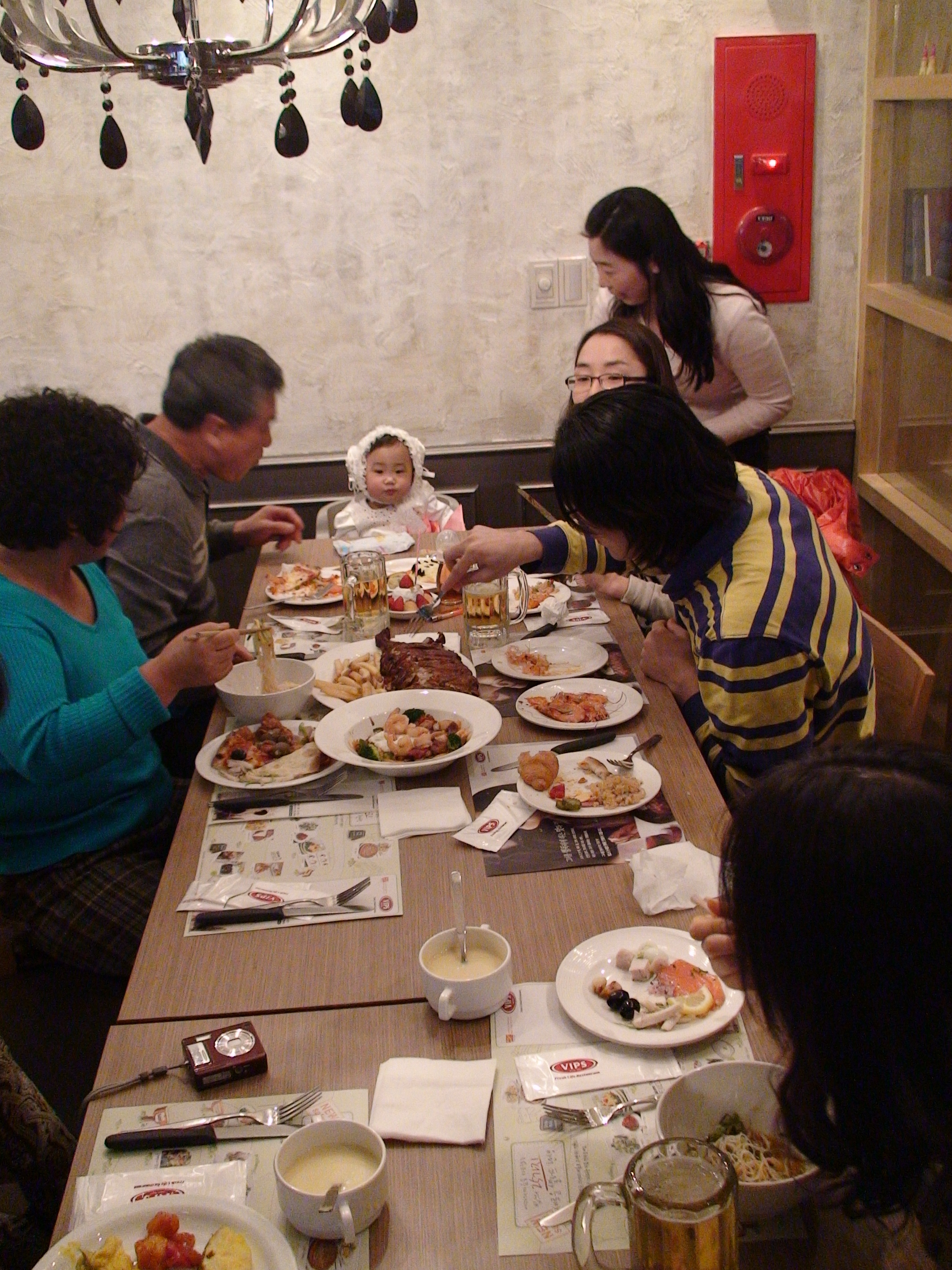一歳の誕生日食事会 韓国に行った日本人 Welcome To Korea