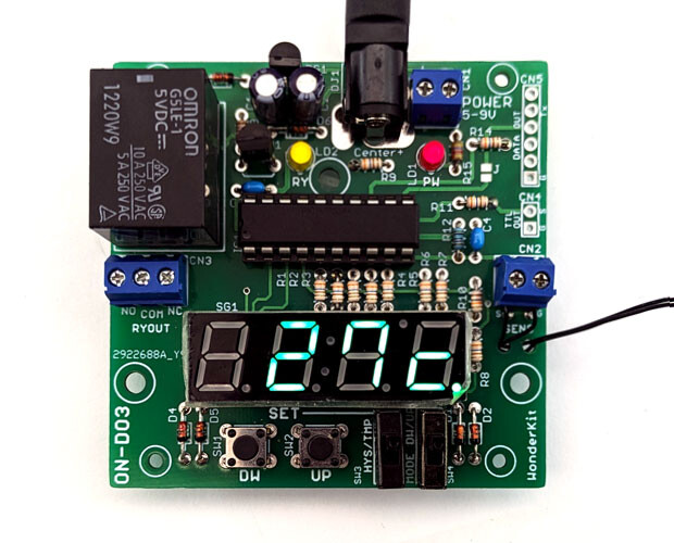 電工女子、WonderKitで工作します！(第36弾:温度センサー3キットです