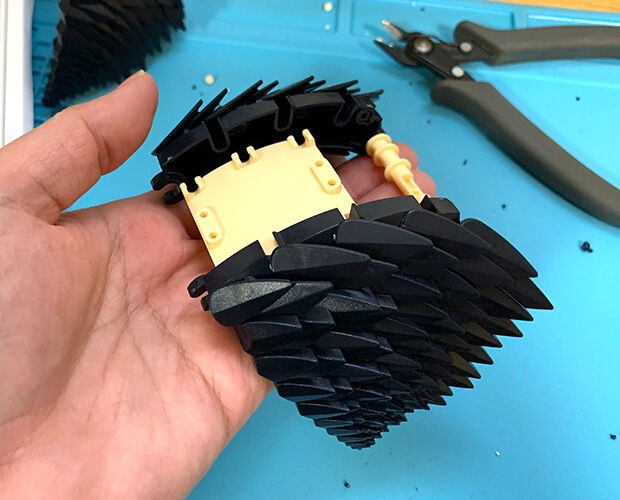 電工女子☆ハリネズミ型ロボットの「とげまる」を作ります！ Part3
