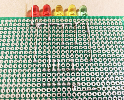 14LED5個目裏