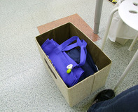 大きいので手荷物結構入ります