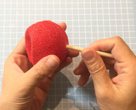 6：球状にする