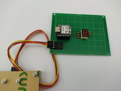 製作した制御用基板