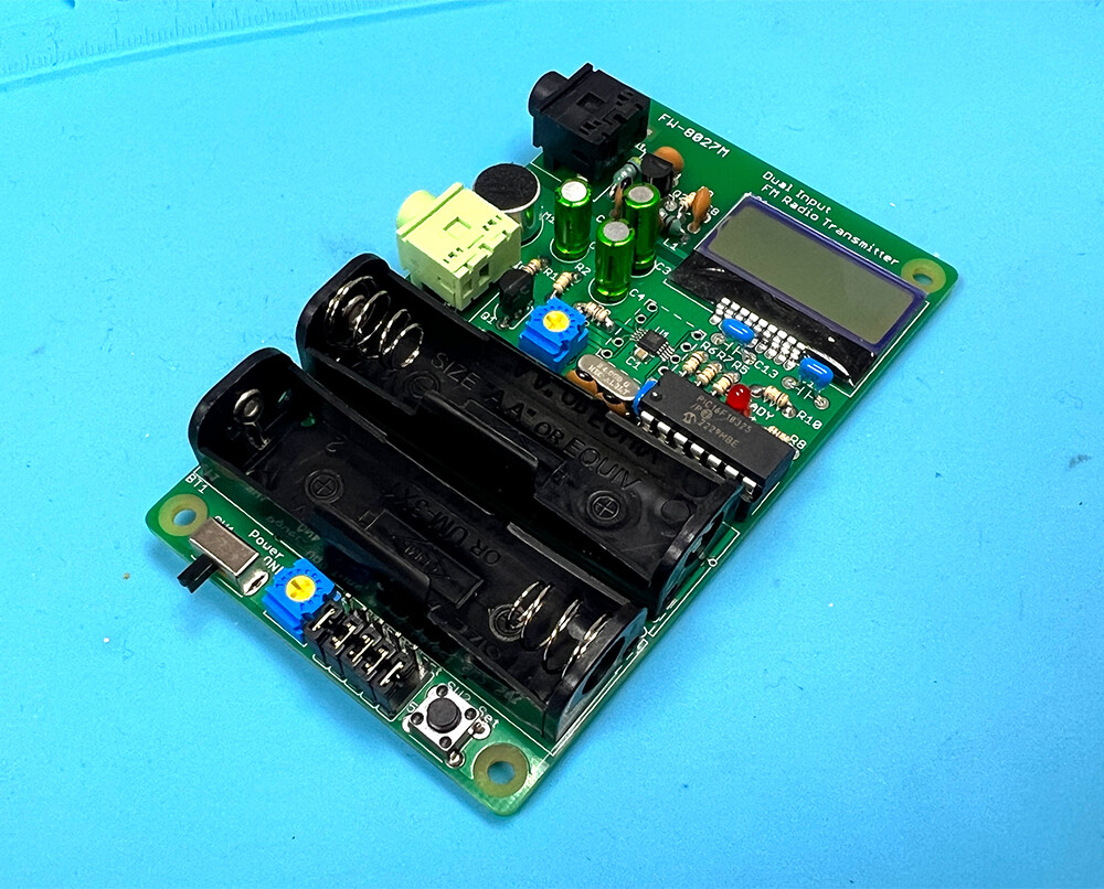 電工女子、WonderKitで工作します！(第34弾:FMトランスミッターキット