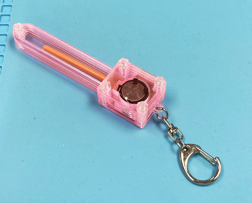 流星灯キーホルダー完成です！