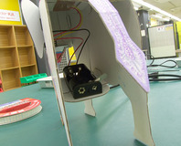 電池BOXの取付け画像
